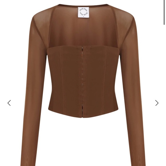 With Jean Al Top in Chocolate - Picture 3 of 8